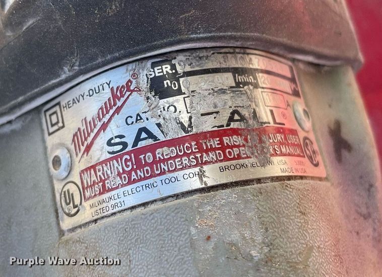 image for item MY9199 (5) Milwaukee reciprocating saws