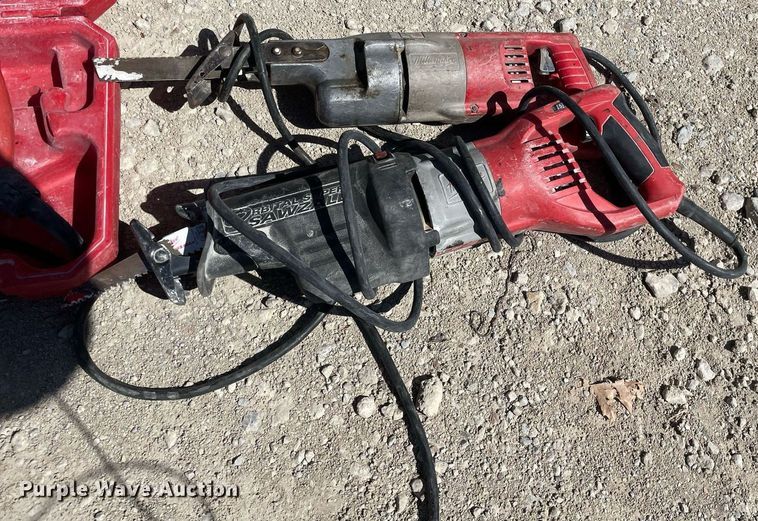 image for item MY9199 (5) Milwaukee reciprocating saws