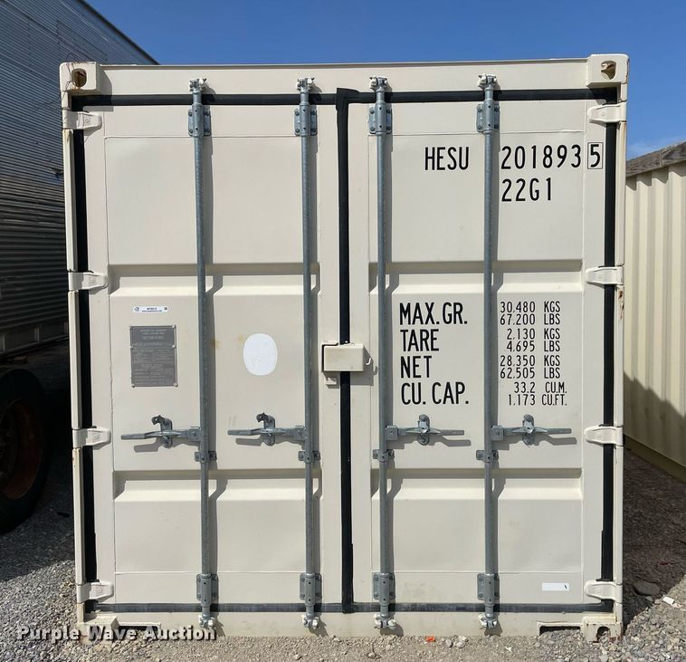 image for item MY9212 2015 Fohsin Container F-40-001  shipping container