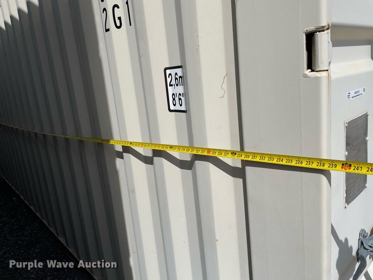 image for item MY9212 2015 Fohsin Container F-40-001  shipping container