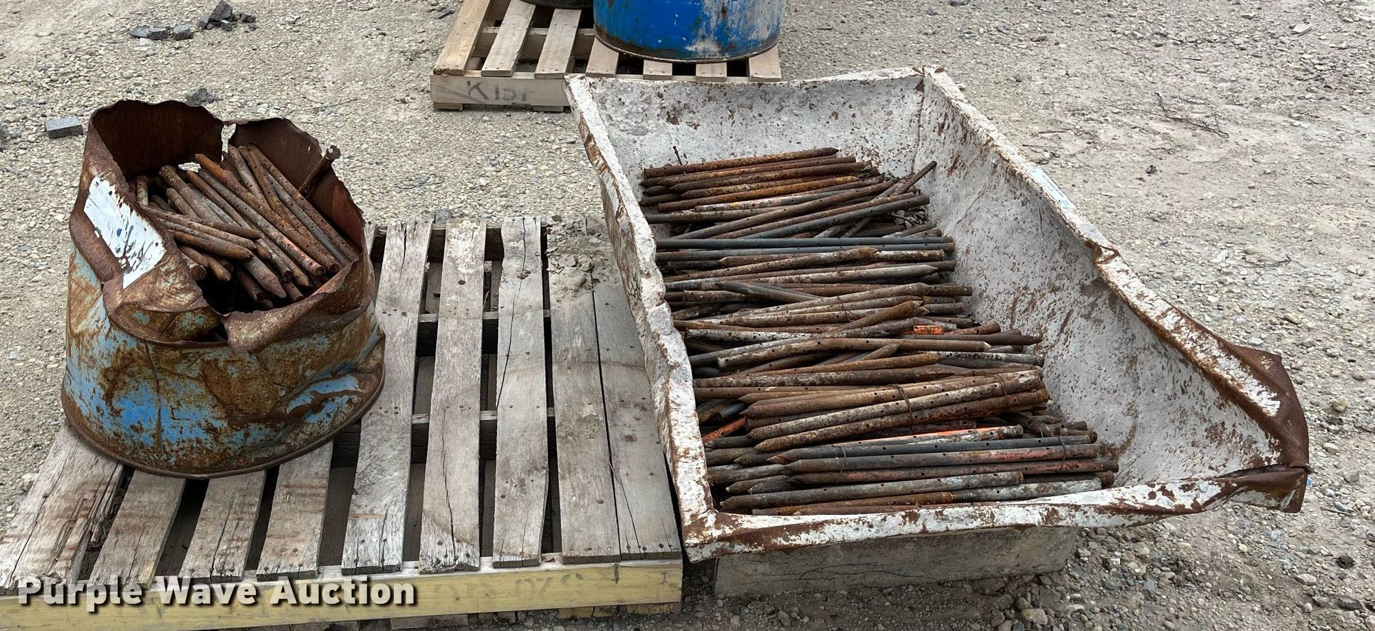 Concrete form pins in Wichita, KS Item MY9107 sold Purple Wave