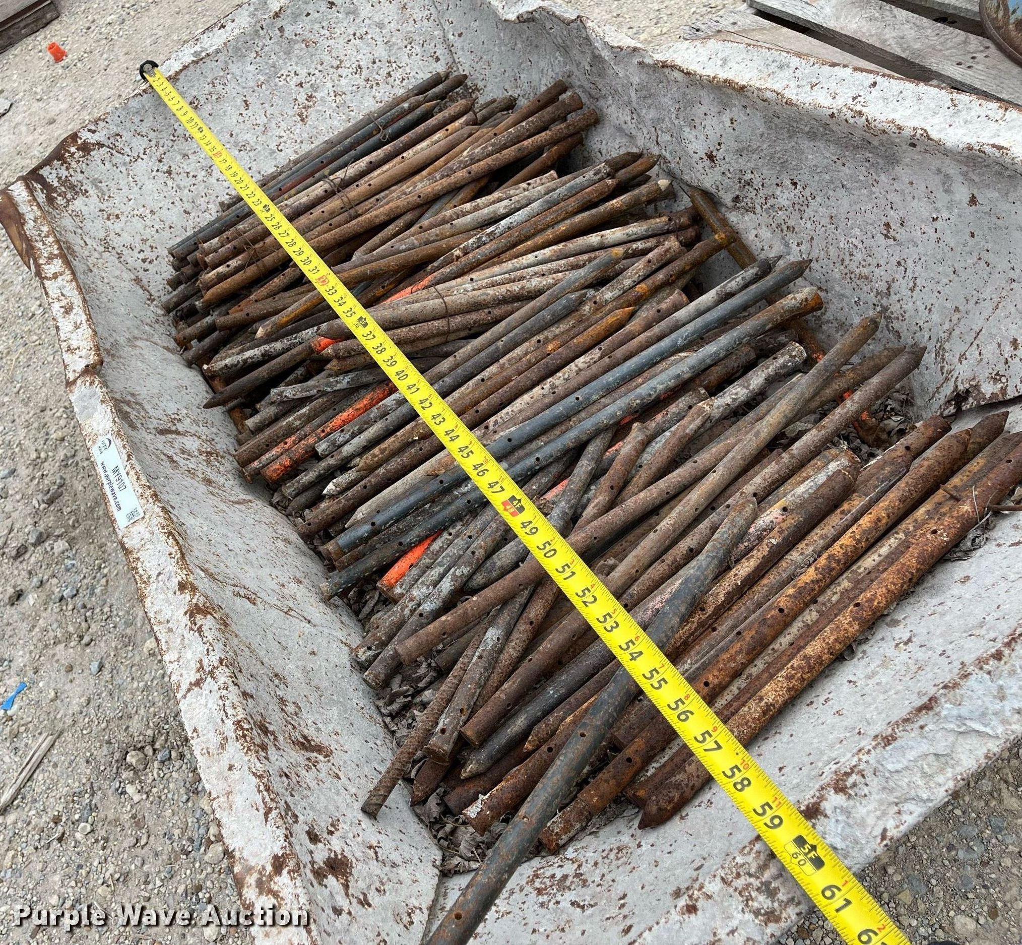 Concrete form pins in Wichita, KS Item MY9107 sold Purple Wave