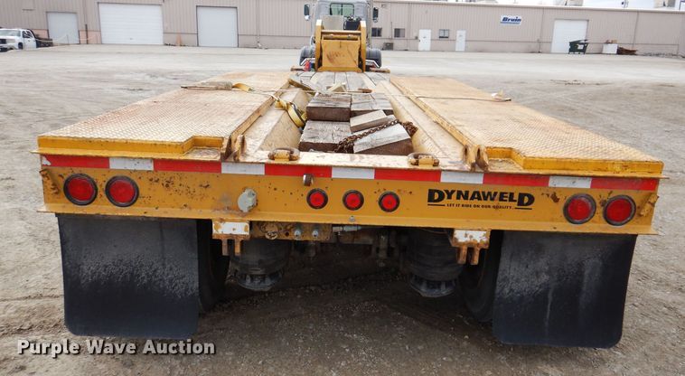 image for item DK5209 1998 Dynaweld 207  lowboy equipment trailer
