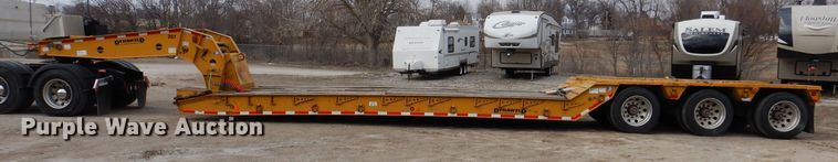 image for item DK5209 1998 Dynaweld 207  lowboy equipment trailer