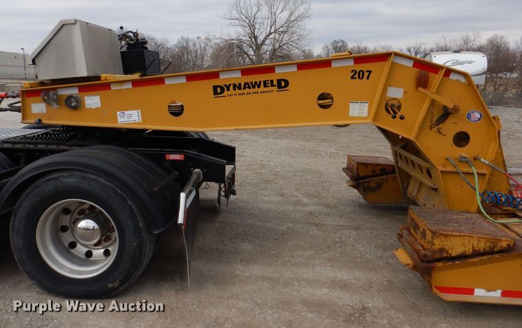 image for item DK5209 1998 Dynaweld 207  lowboy equipment trailer