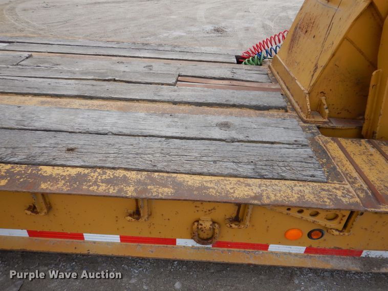 image for item DK5209 1998 Dynaweld 207  lowboy equipment trailer