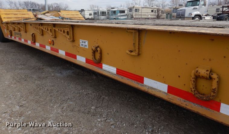 image for item DK5209 1998 Dynaweld 207  lowboy equipment trailer