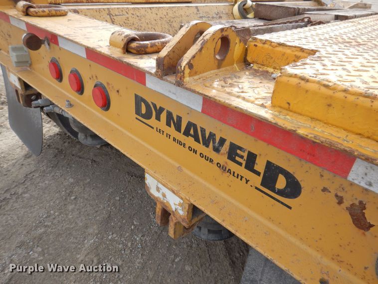image for item DK5209 1998 Dynaweld 207  lowboy equipment trailer