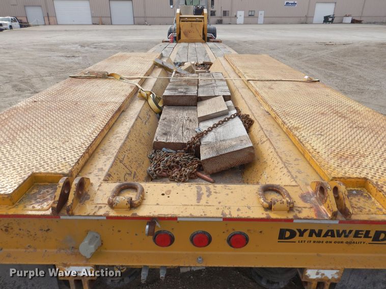 image for item DK5209 1998 Dynaweld 207  lowboy equipment trailer