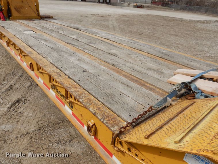 image for item DK5209 1998 Dynaweld 207  lowboy equipment trailer