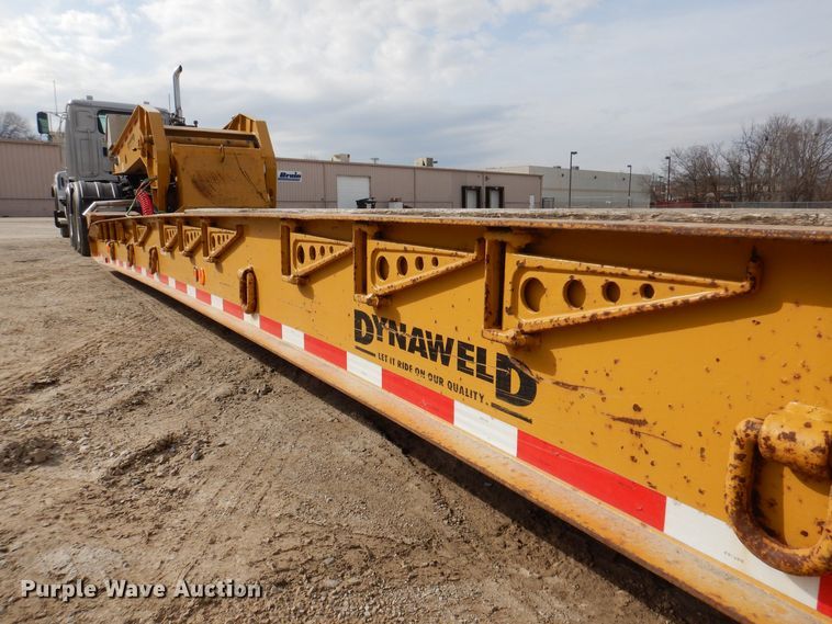 image for item DK5209 1998 Dynaweld 207  lowboy equipment trailer