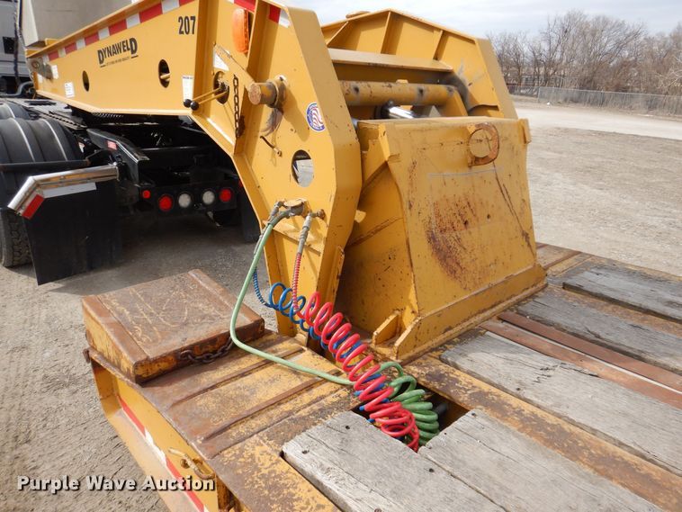 image for item DK5209 1998 Dynaweld 207  lowboy equipment trailer