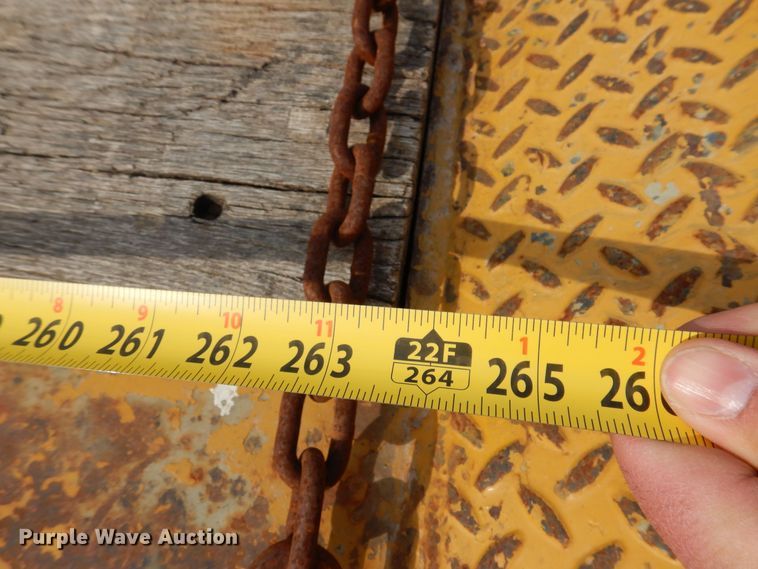 image for item DK5209 1998 Dynaweld 207  lowboy equipment trailer