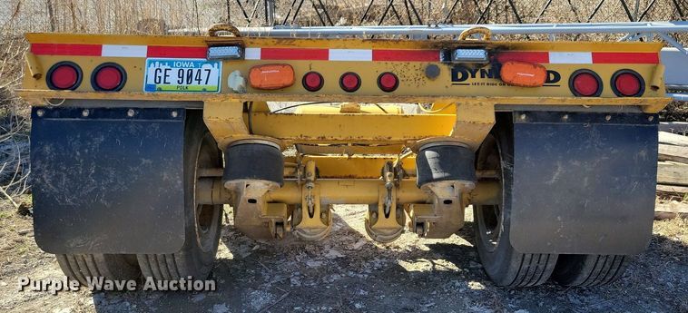 image for item DK5209 1998 Dynaweld 207  lowboy equipment trailer