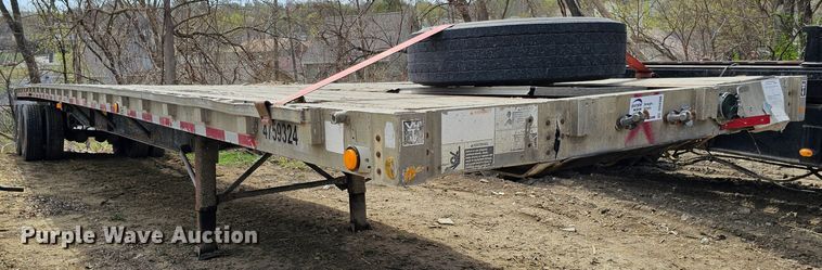 image for item DO4306 1993 Wilson CF-900  flatbed trailer