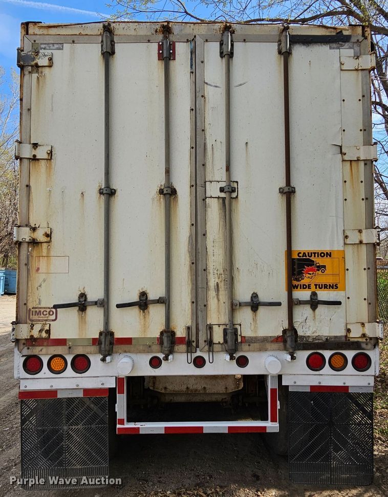 image for item DO4307 1986  walking floor trailer