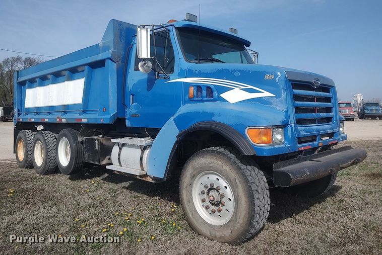 image for item DQ0466 1998  Sterling  dump truck
