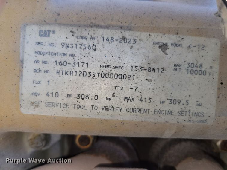 image for item DQ0466 1998  Sterling  dump truck