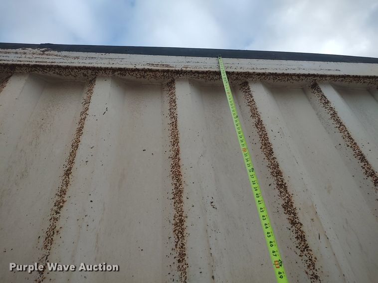 image for item DQ0492 2007 Construction Trailer Specialist BDT-40  bottom dump trailer