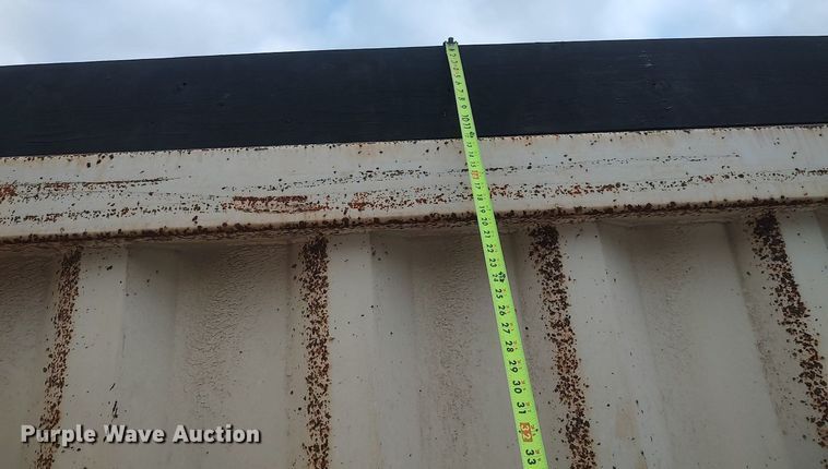 image for item DQ0492 2007 Construction Trailer Specialist BDT-40  bottom dump trailer