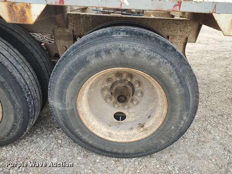 image for item DQ0492 2007 Construction Trailer Specialist BDT-40  bottom dump trailer