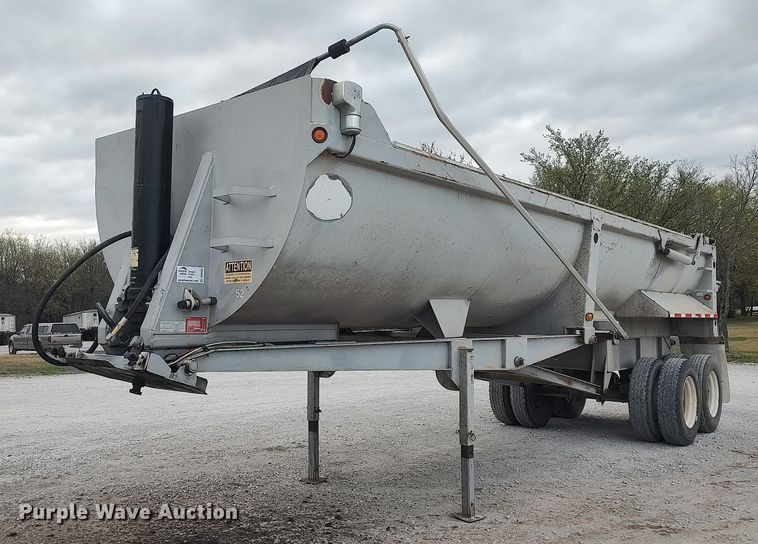 image for item DQ0493 2012 Construction Trailer Specialist  end dump trailer