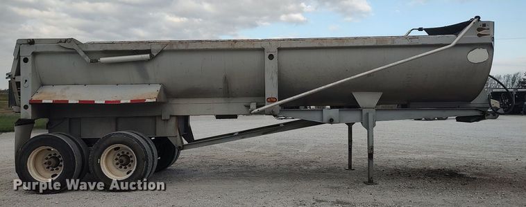 image for item DQ0493 2012 Construction Trailer Specialist  end dump trailer