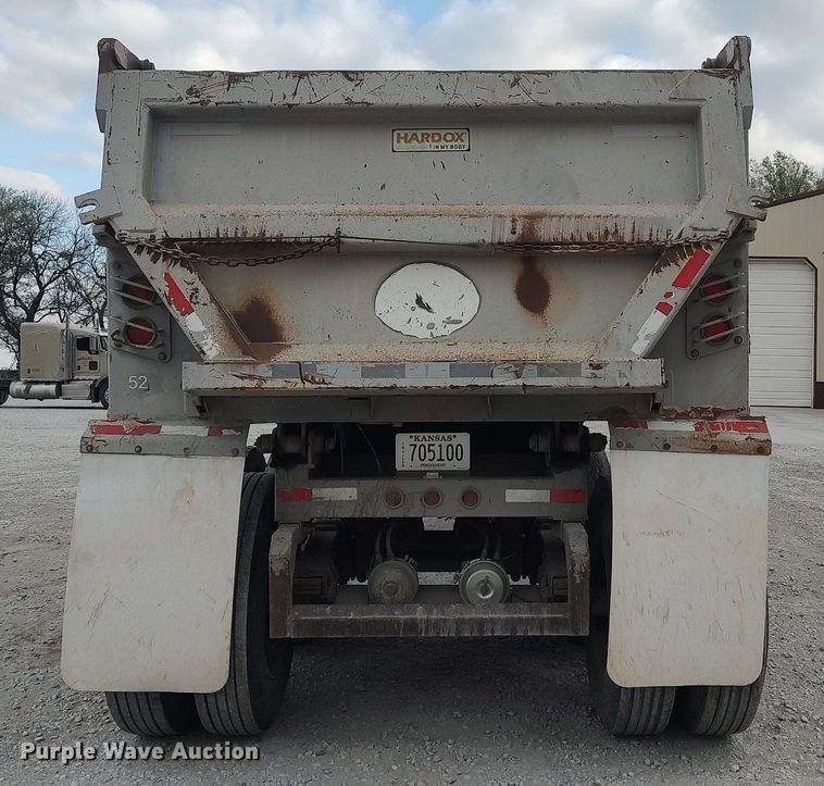 image for item DQ0493 2012 Construction Trailer Specialist  end dump trailer