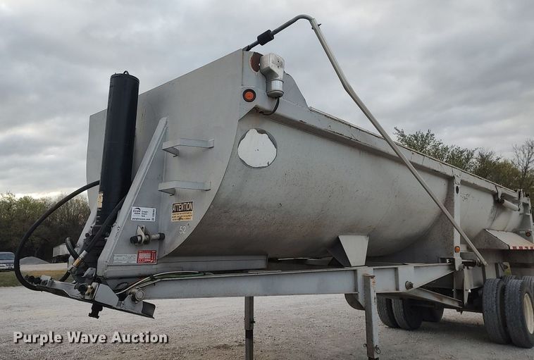 image for item DQ0493 2012 Construction Trailer Specialist  end dump trailer