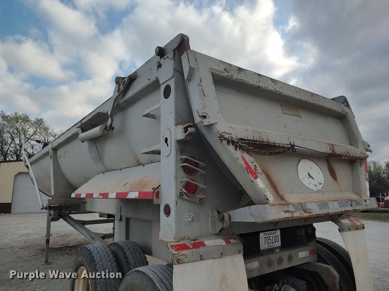 image for item DQ0493 2012 Construction Trailer Specialist  end dump trailer