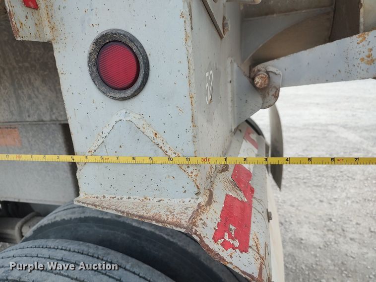 image for item DQ0493 2012 Construction Trailer Specialist  end dump trailer