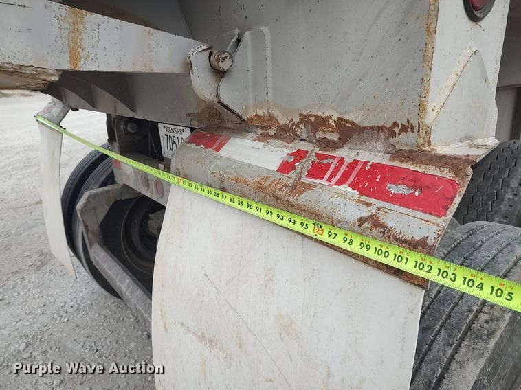 image for item DQ0493 2012 Construction Trailer Specialist  end dump trailer