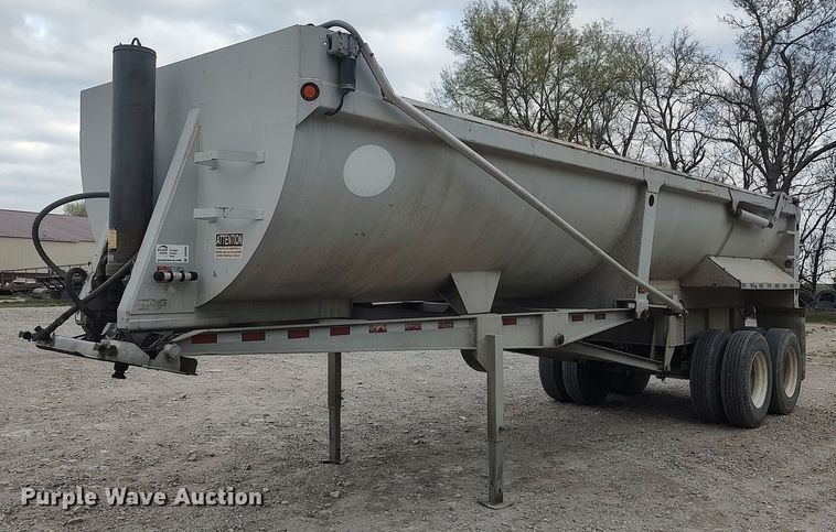 image for item DQ0494 2012 Construction Trailer Specialist  end dump trailer