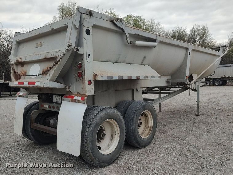 image for item DQ0494 2012 Construction Trailer Specialist  end dump trailer
