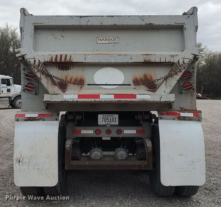 image for item DQ0494 2012 Construction Trailer Specialist  end dump trailer