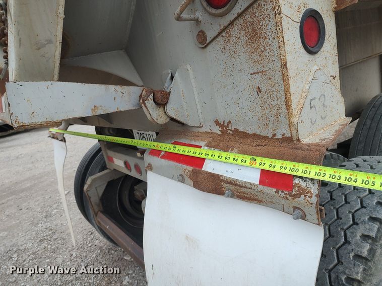 image for item DQ0494 2012 Construction Trailer Specialist  end dump trailer