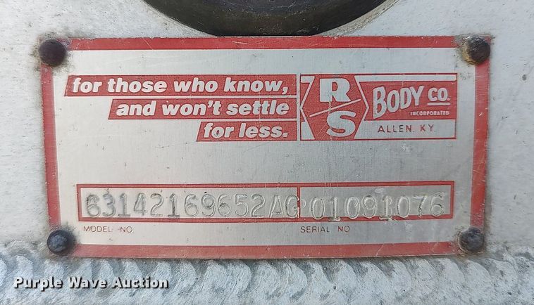 image for item DQ0495 RS Body  dump truck bed