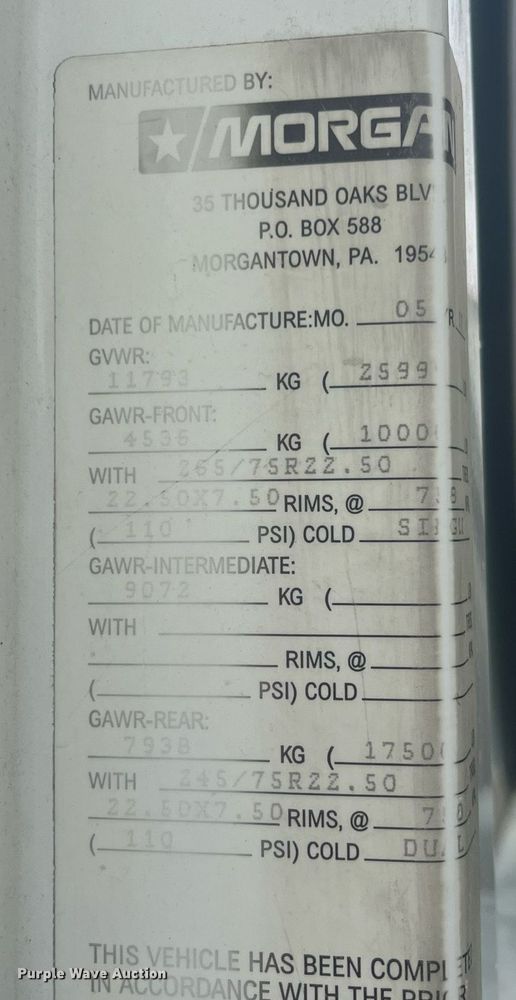 image for item DQ4093 2007 International 4300  box truck