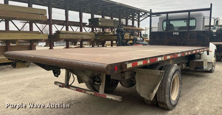 image for item DQ4094 2008 Peterbilt 335  dump flatbed truck