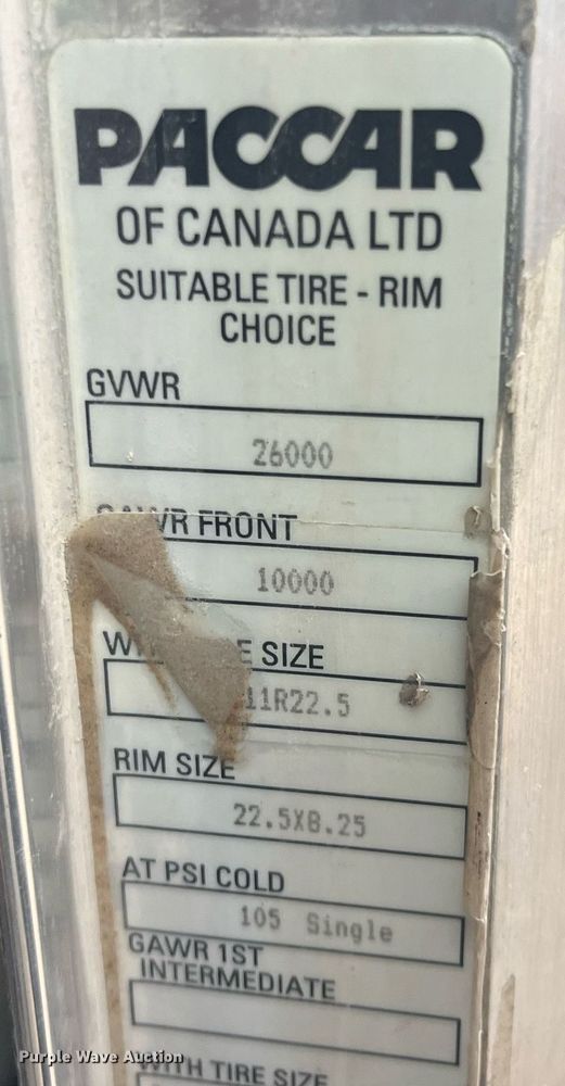 image for item DQ4094 2008 Peterbilt 335  dump flatbed truck