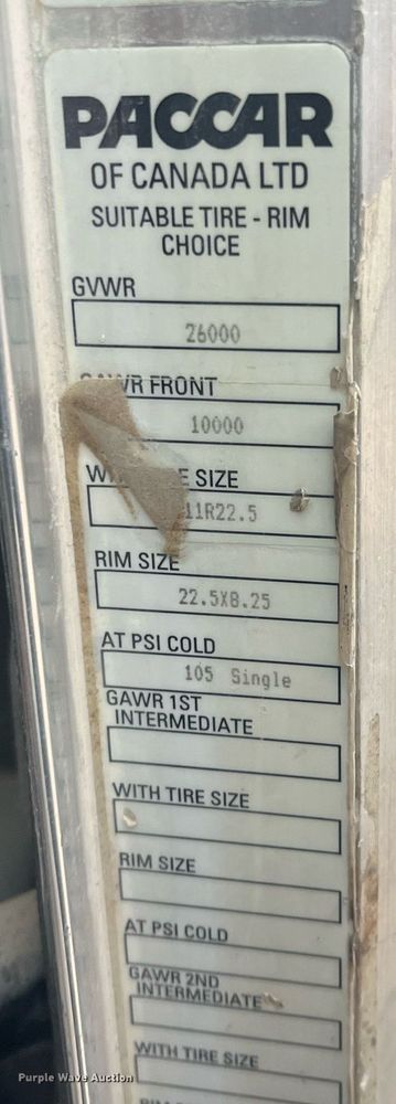 image for item DQ4094 2008 Peterbilt 335  dump flatbed truck