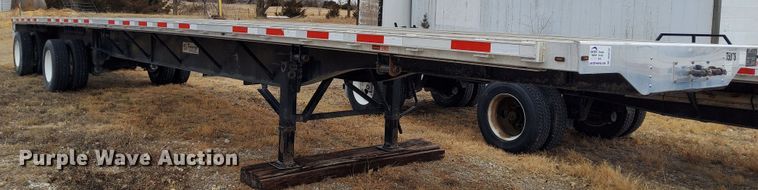 image for item DQ4107 2016 Transcraft Eagle II  flatbed trailer