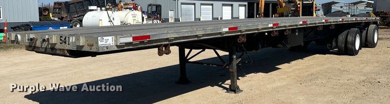 image for item DR4563 1998 Transcraft Corp Eagle W2  flatbed trailer