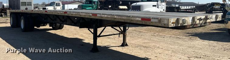 image for item DR4563 1998 Transcraft Corp Eagle W2  flatbed trailer