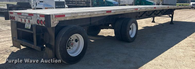 image for item DR4563 1998 Transcraft Corp Eagle W2  flatbed trailer