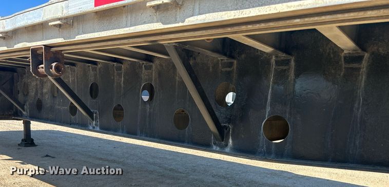 image for item DR4563 1998 Transcraft Corp Eagle W2  flatbed trailer