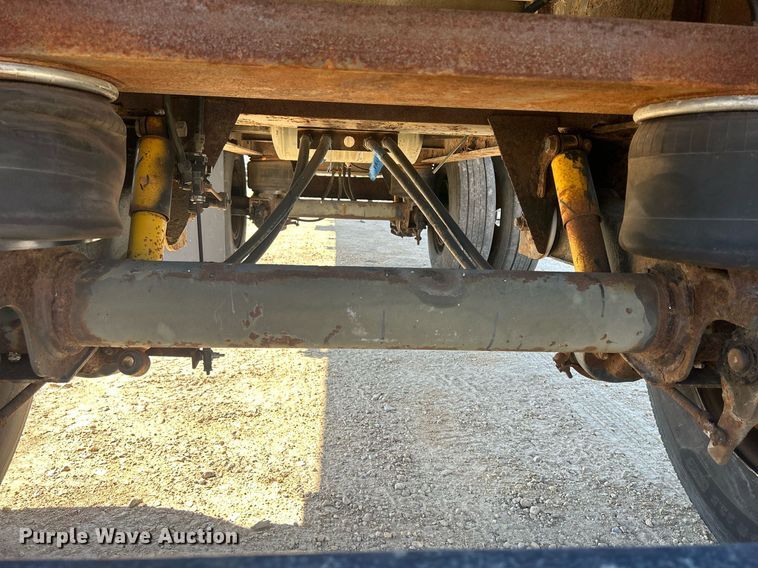 image for item DR4563 1998 Transcraft Corp Eagle W2  flatbed trailer