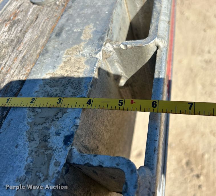 image for item DR4563 1998 Transcraft Corp Eagle W2  flatbed trailer