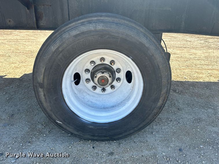 image for item DR4563 1998 Transcraft Corp Eagle W2  flatbed trailer