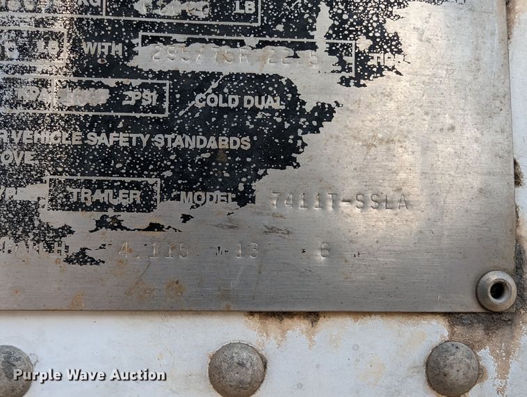 image for item DR6853 2007 Great Dane 7411TP-SA  dry van trailer